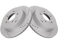 Set of 2 Rear Brake Rotors for Mazda CX-7 (2007–2012) QG829DY