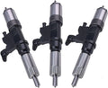3X Fuel Injector 8943921602 for Isuzu 6HK1 FSR FVR FTR FRR (2000–2009)
