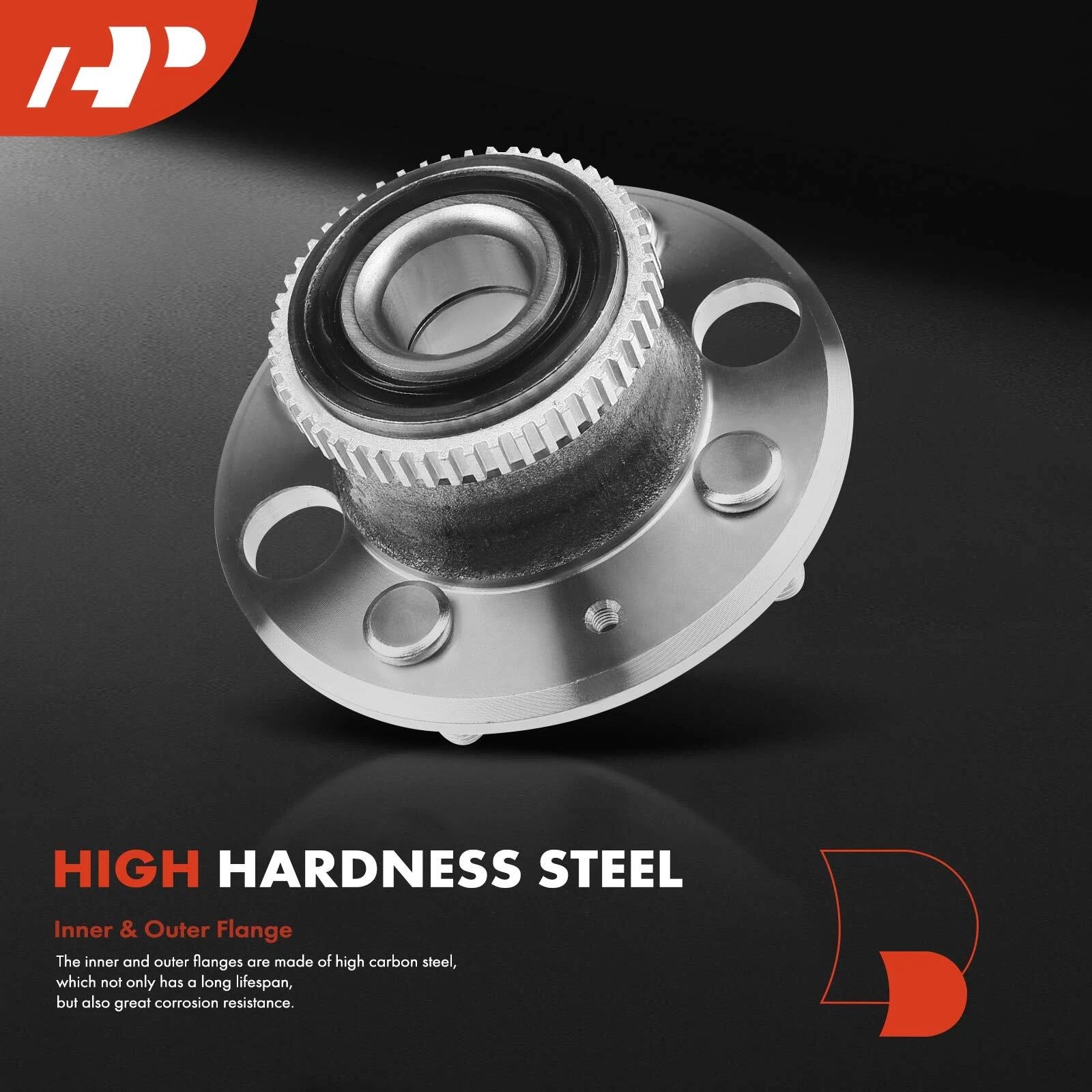 2X Rear Wheel Hub Bearing Assembly for Acura Integra Honda Civic (1990–2000)