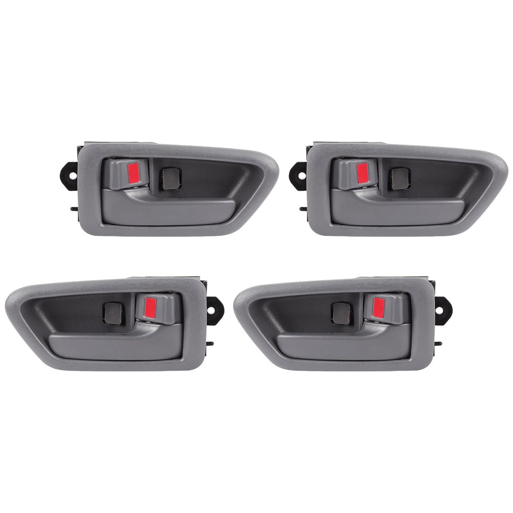 Set of 4 Interior Door Handles for Toyota Camry (1997–2001) Gray