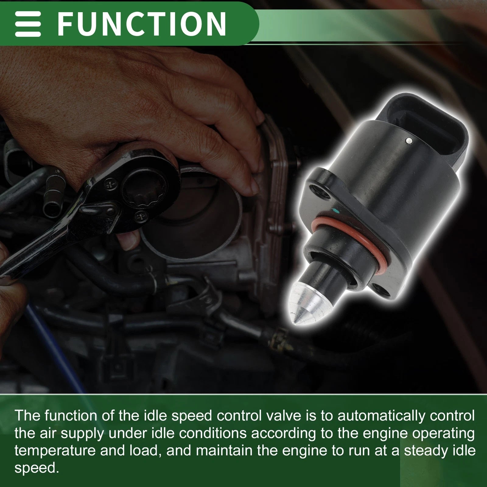 Idle Air Control Valve for Dodge Dakota (1991–1996) No. 4288298