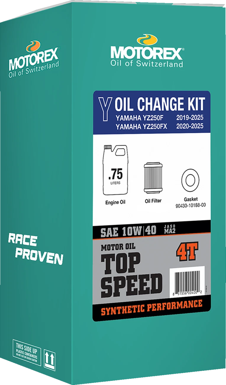 Oil Change Kit for Yamaha YZ 250 (10W-40, 311243)
