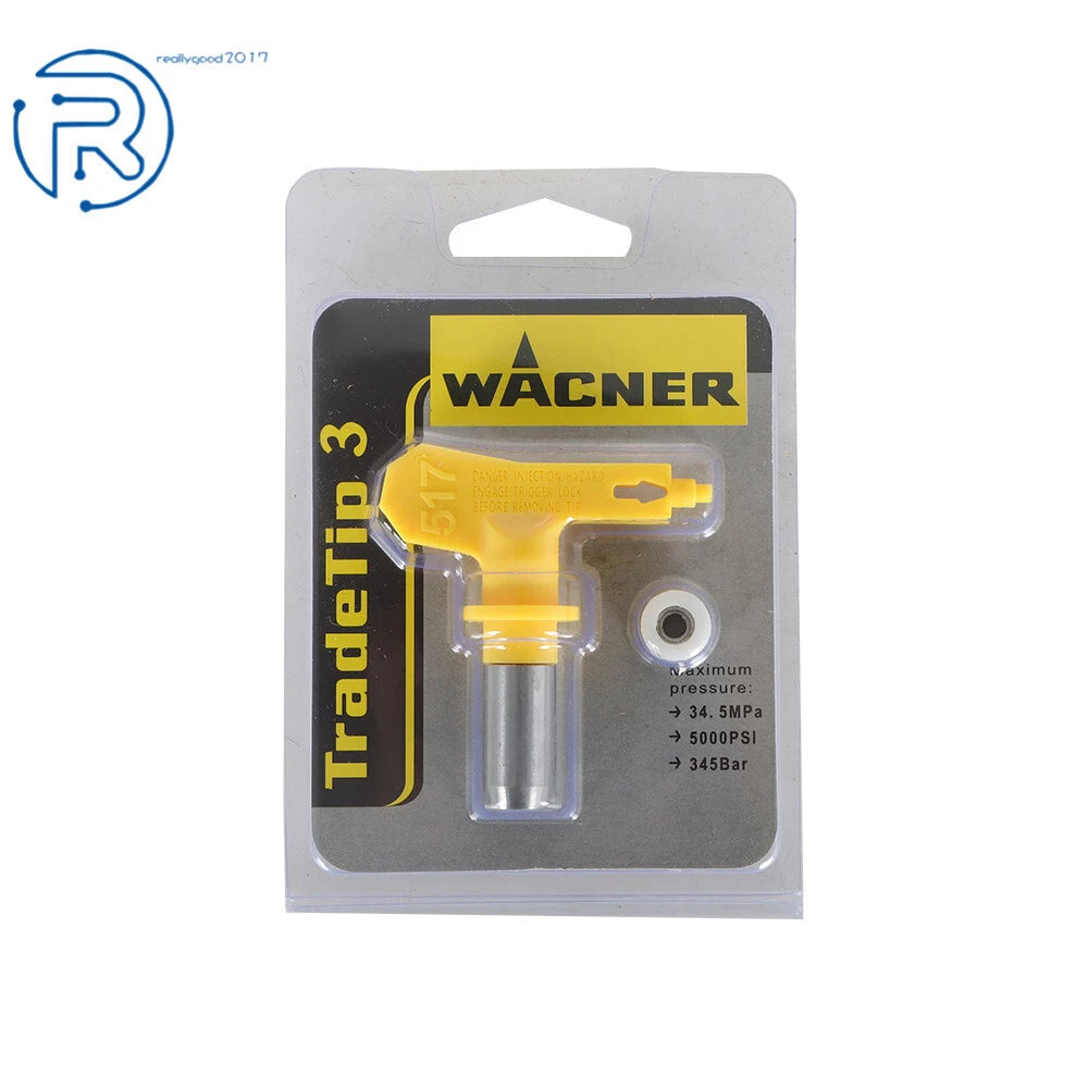Airless Paint Spray Gun Tip + Nozzle Guard for Sprayers (3600 PSI)
