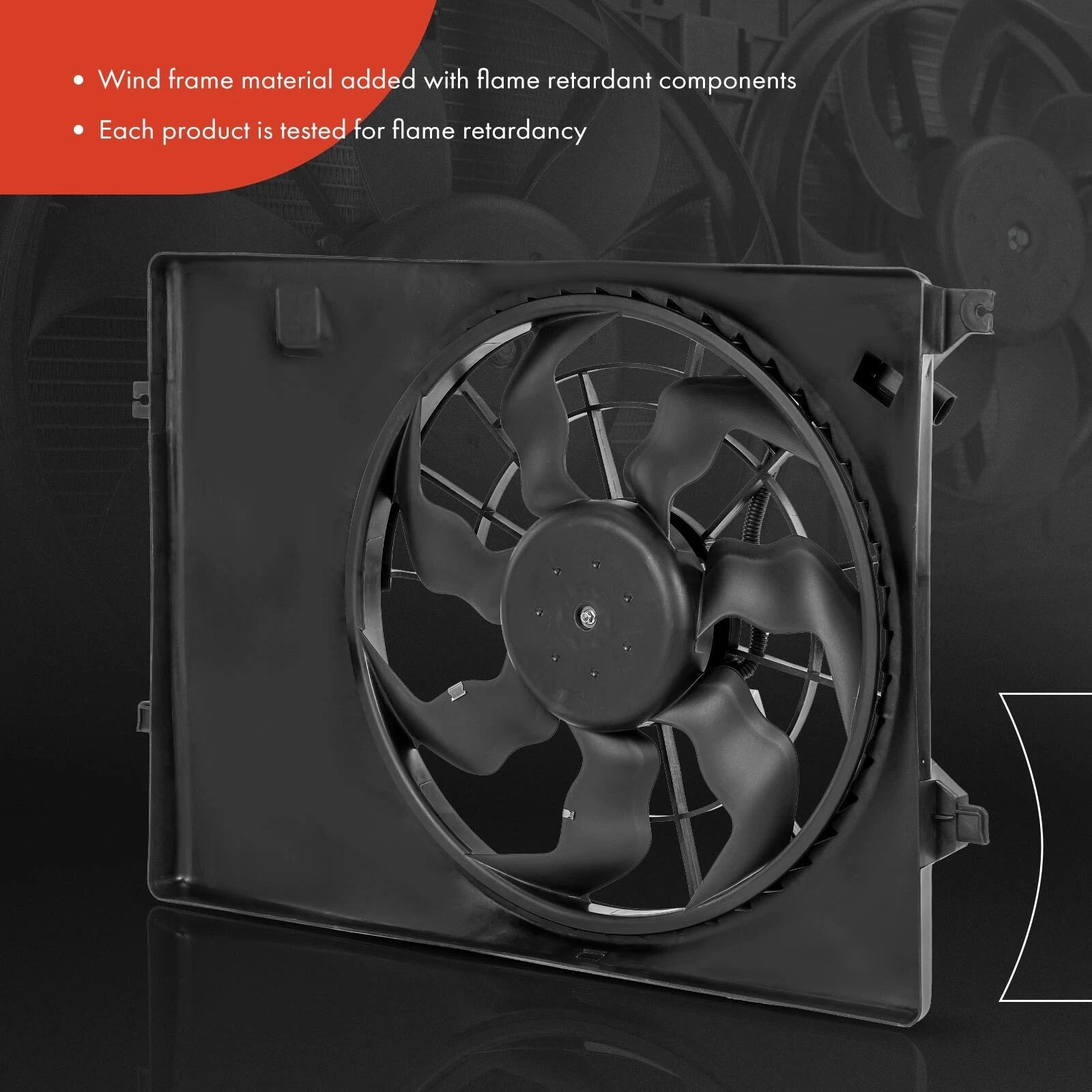 Cooling Fan Assembly with Shroud for Kia Sorento (2016-2020)
