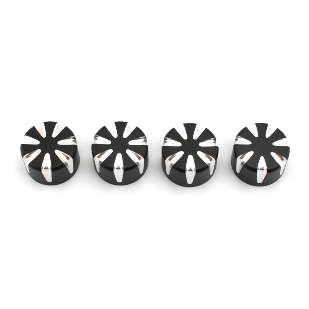 Set of 4 Aluminum Head Bolt Cover Caps for T120 Thruxton Scrambler (2016–2023)
