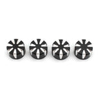 Set of 4 Aluminum Head Bolt Cover Caps for T120 Thruxton Scrambler (2016–2023)