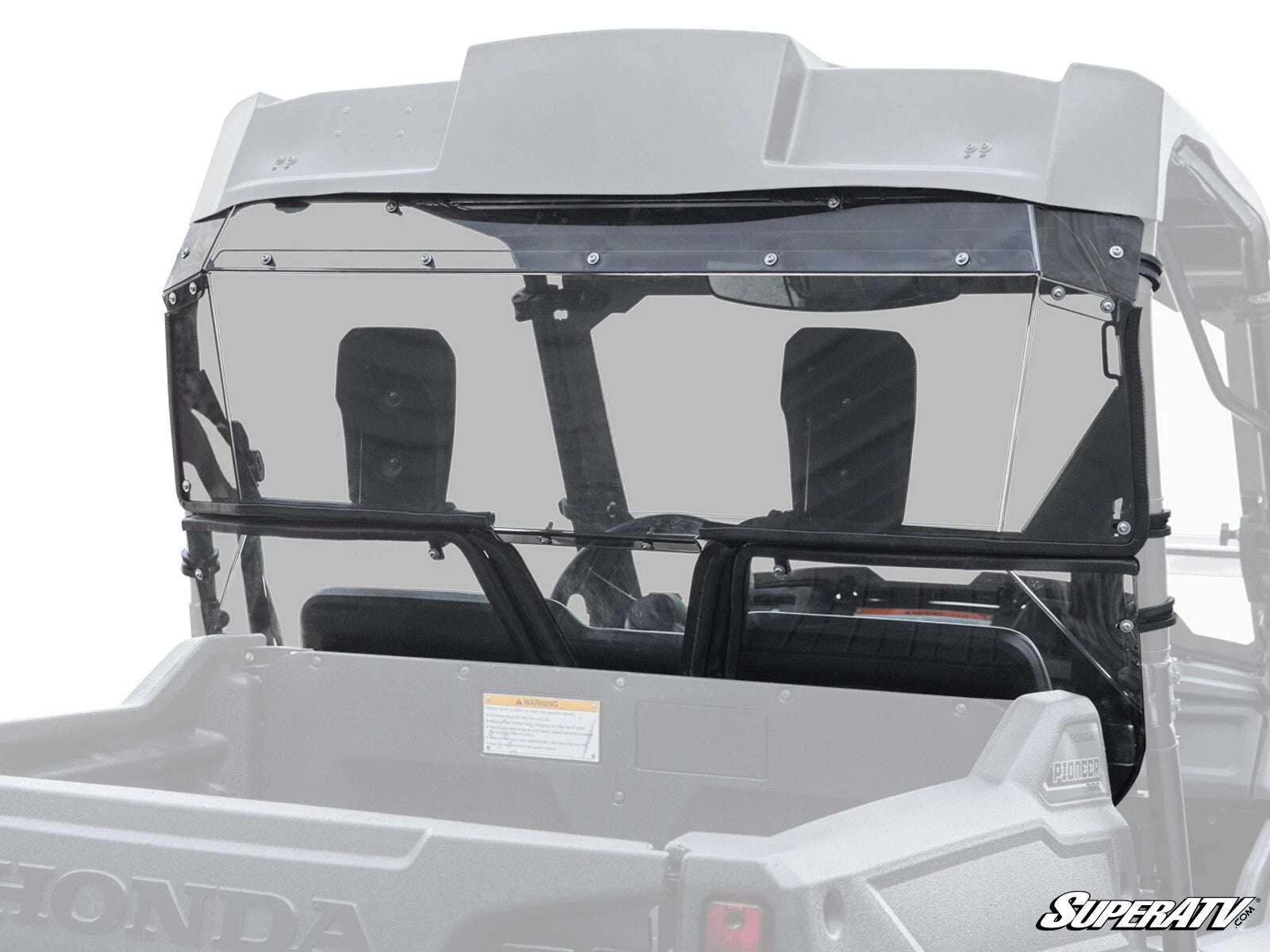 Light Tint Rear Windshield for Honda Pioneer 700 (2014–2025)