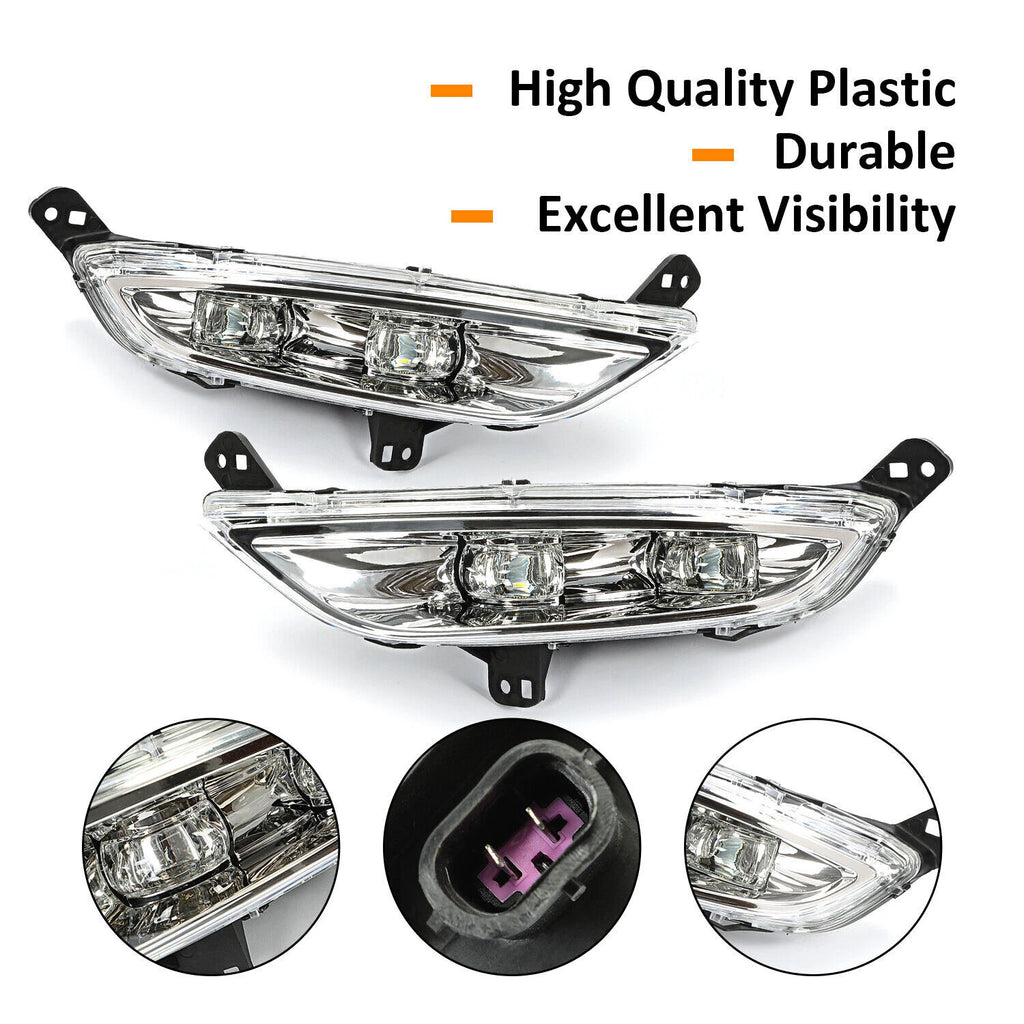 Set of 2 LED Fog Lights for Chrysler 200 (2015–2016)