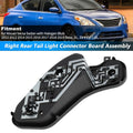 Right Tail Light Socket Board Assembly for Nissan Versa (2012–2019) No. 26551-3AW0A