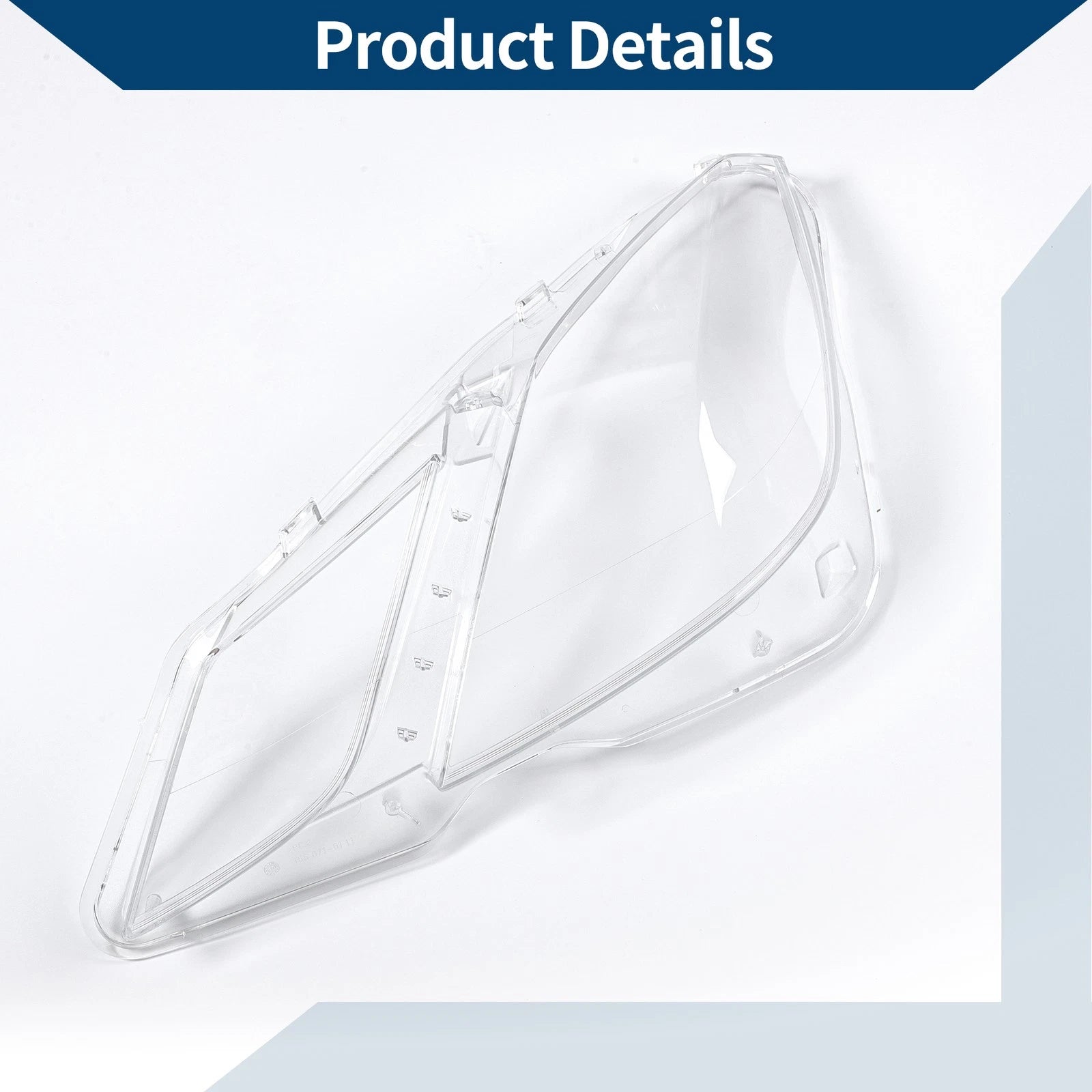1Pc Headlight Lens Cover for Mercedes-Benz (No. 2078205361)