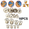 16Pcs Precision Dowel Center Positioning Markers for Woodworking (6-12mm)