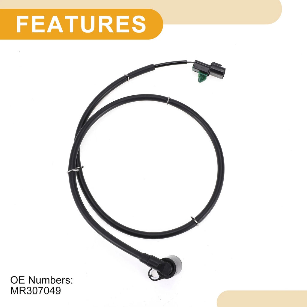 ABS Wheel Speed Sensor No.MR307049 for Mitsubishi Montero (1997–2000) Rear