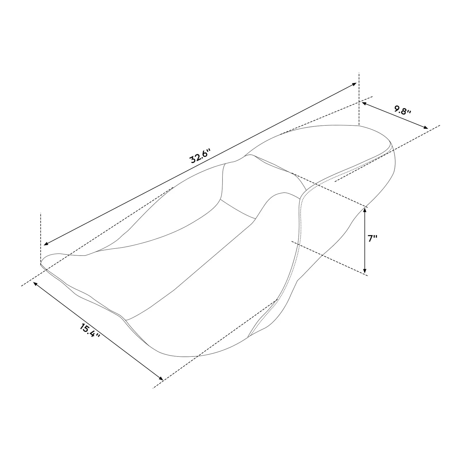 Driver Passenger Seat for Harley Touring Road Glide (2009–2023)