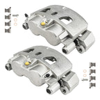 2x Front Side Brake Caliper w/ Bracket for Chevy Silverado 2500/3500 HD (2011–2019)