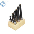 9 Piece Boring Bar Set for Lathe Tool (1/2" Shank)