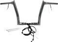 1-1/2" Pointed Top Handlebar Kit for Harley Davidson (12")