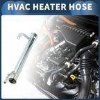 Heater Hose for Dodge Grand Caravan (1989-2020) Metal Silver Tone
