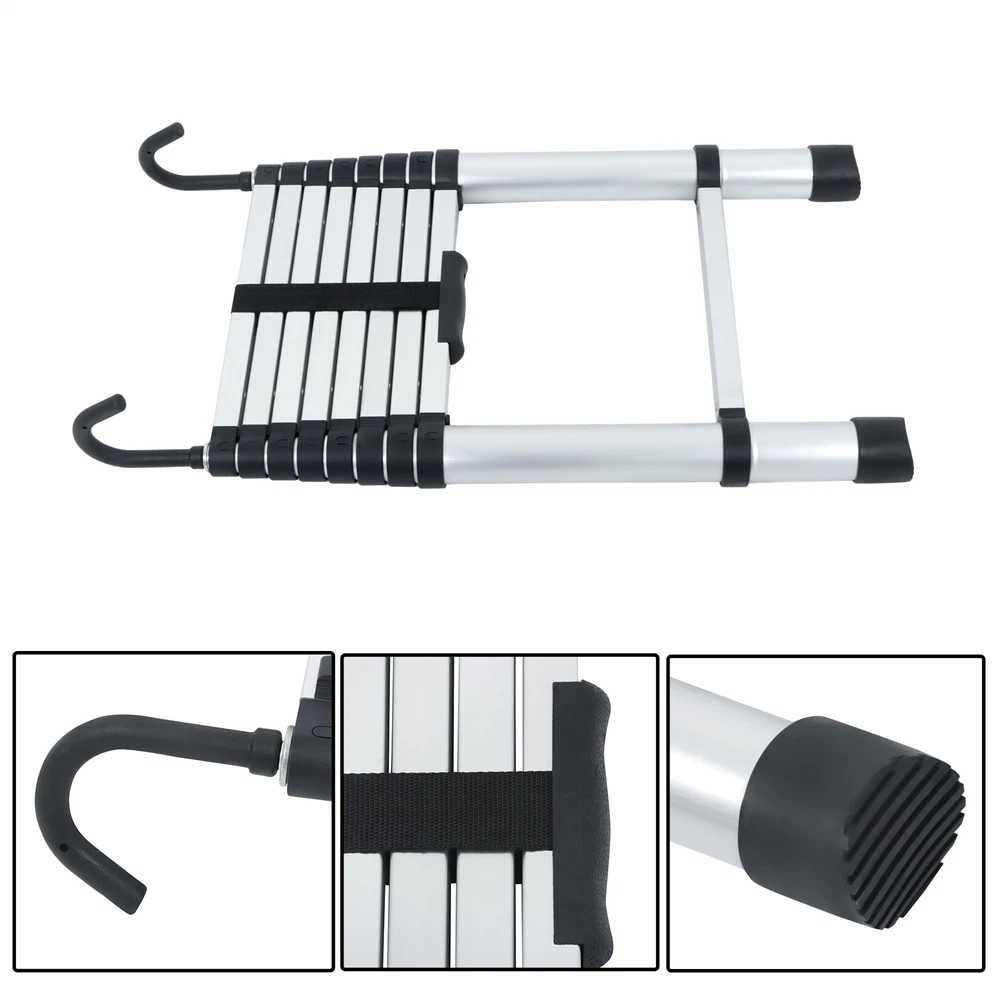 Telescopic Extension Ladder for Various Uses (8.5-14.5 FT)