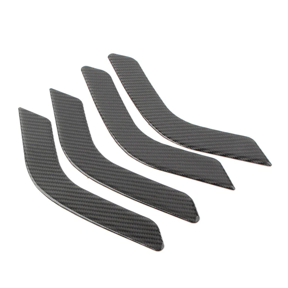 4 x Black Door Handle Cover Trim for Jeep Wrangler (2011-2017)