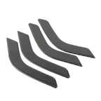4 x Black Door Handle Cover Trim for Jeep Wrangler (2011-2017)