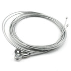 2X 150" Replacement Cable Wire for Enclosed Cargo Trailer Ramp Door Spring 12.5'