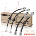 Set of 4 Brake Hydraulic Hoses for Chevy Spark (2016–2020)