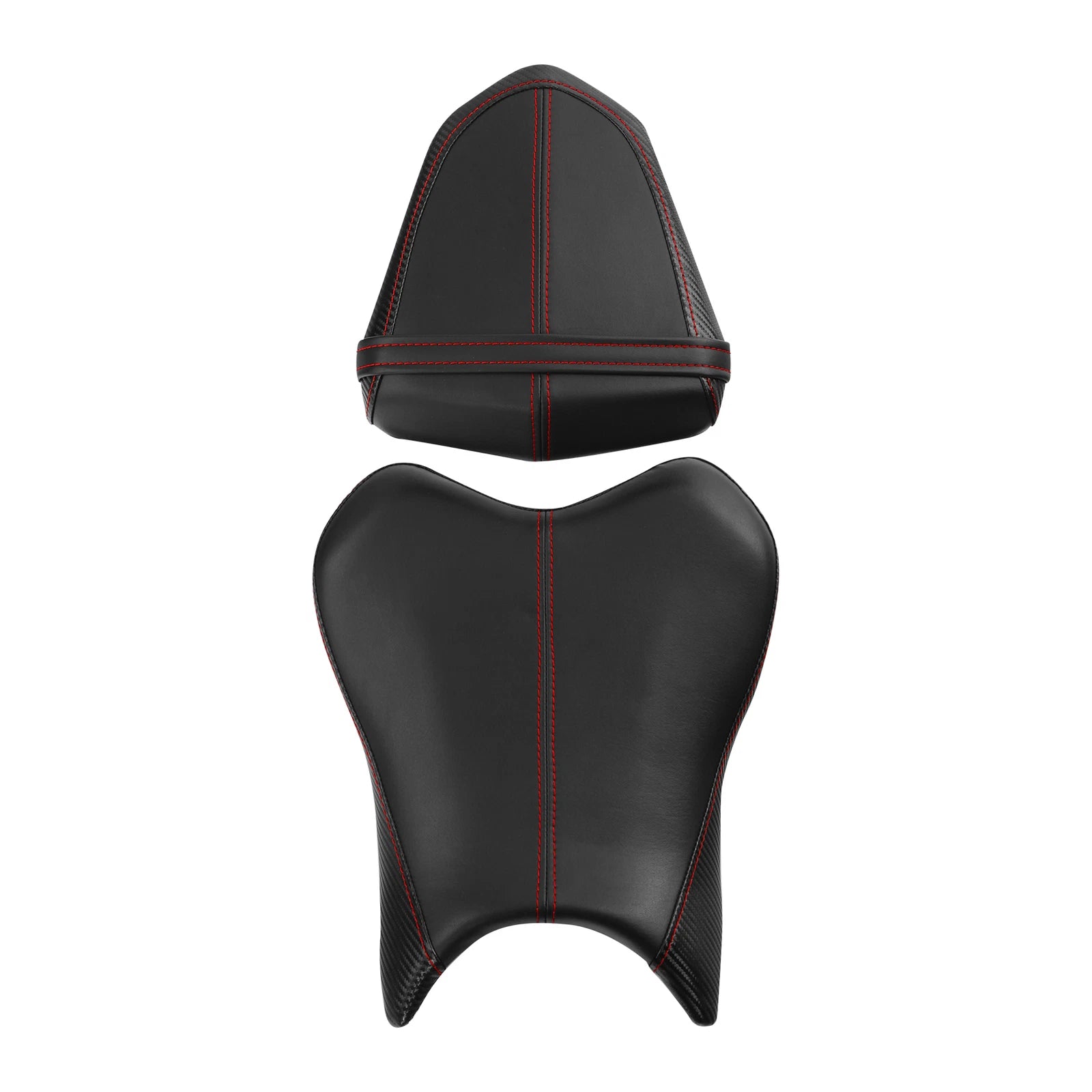 Rider Driver & Passenger Seat for Yamaha YZF R6 (2006–2007) Black