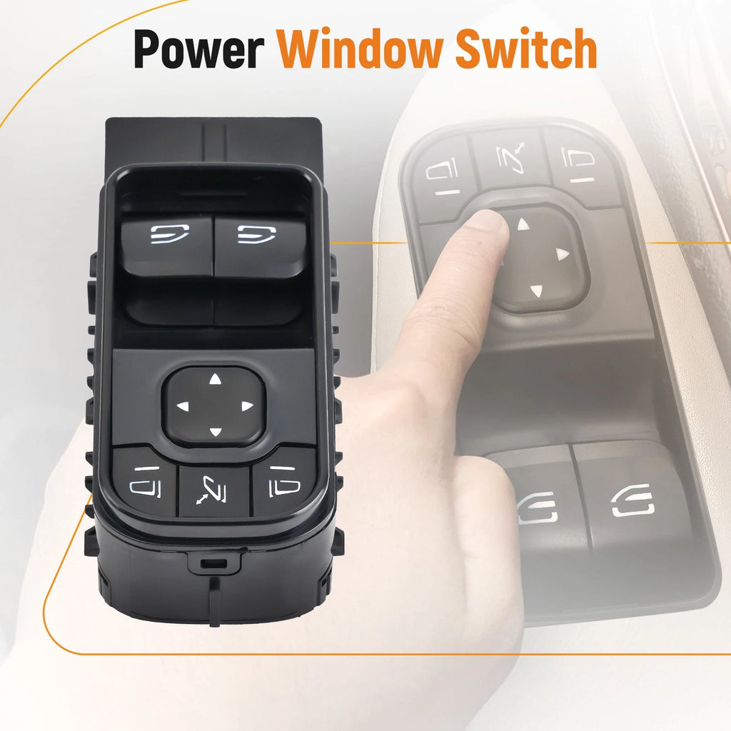 Door Window Switch Assembly for Mercedes Sprinter 3500 XD (2018–2021) A9079056603