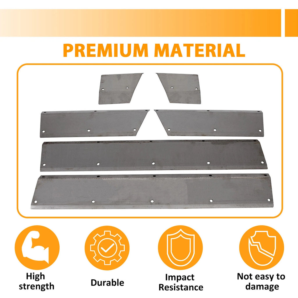 Lower Door Side Panel Armor for Jeep Cherokee XJ (1984–2001)