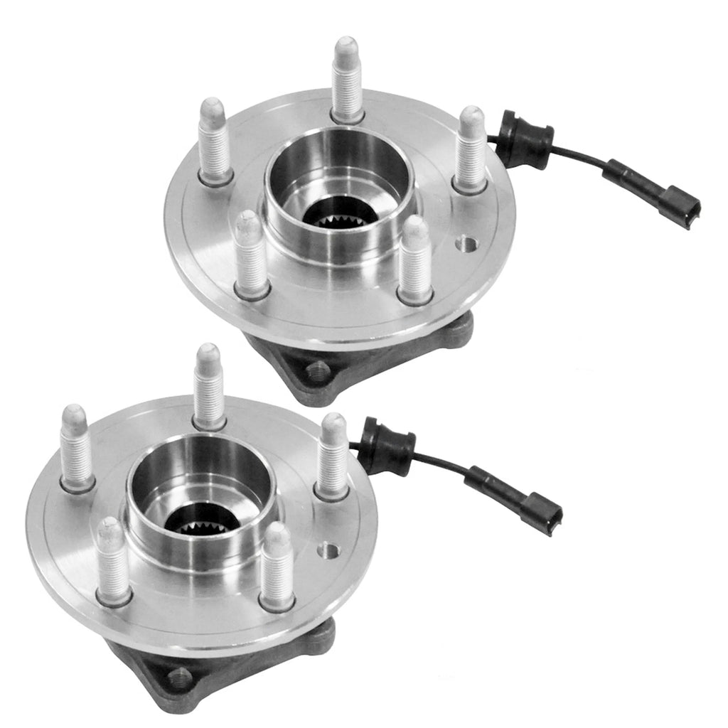 2X Rear Wheel Bearings & Hubs for Chevrolet Equinox GMC (2010–2017)