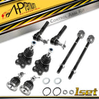 8x Tie Rods & Ball Joints for Chevy Silverado 1500 (1999–2006)