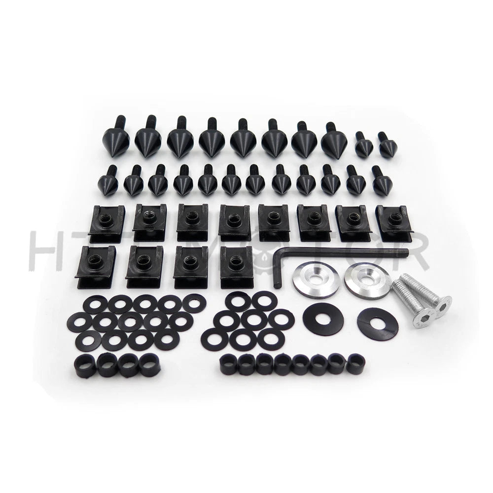 Spike Motor Fairing Bolt Screw Kit for Kawasaki Ninja ZX9R ZX6 ZX6R (1998–2003)
