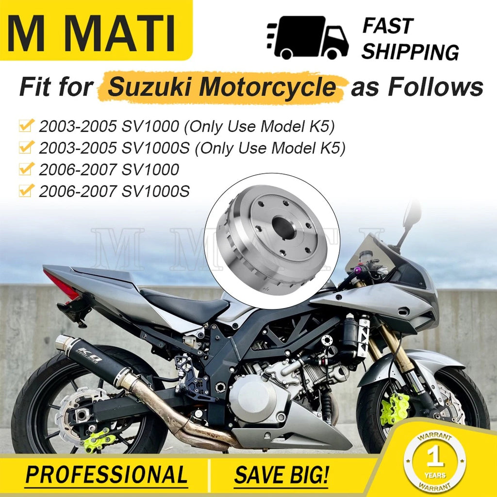 Magneto Rotor Flywheel for Suzuki SV1000 SV1000S (2003–2007) 32102-16G10-000