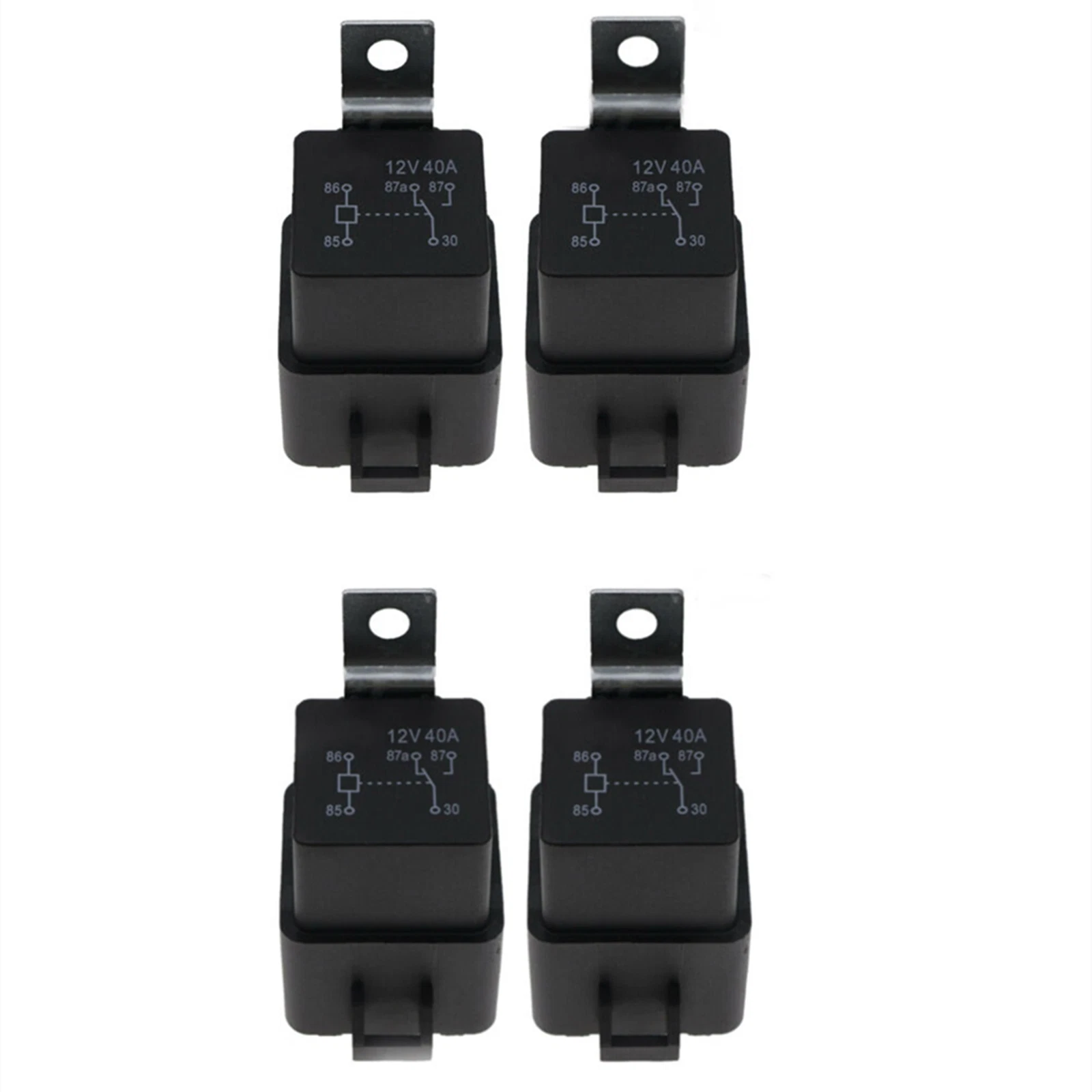 4-Pack 12V Power Relay for Mercury Force CMC Trim (882751A1, 3854138, 73040, 828151)
