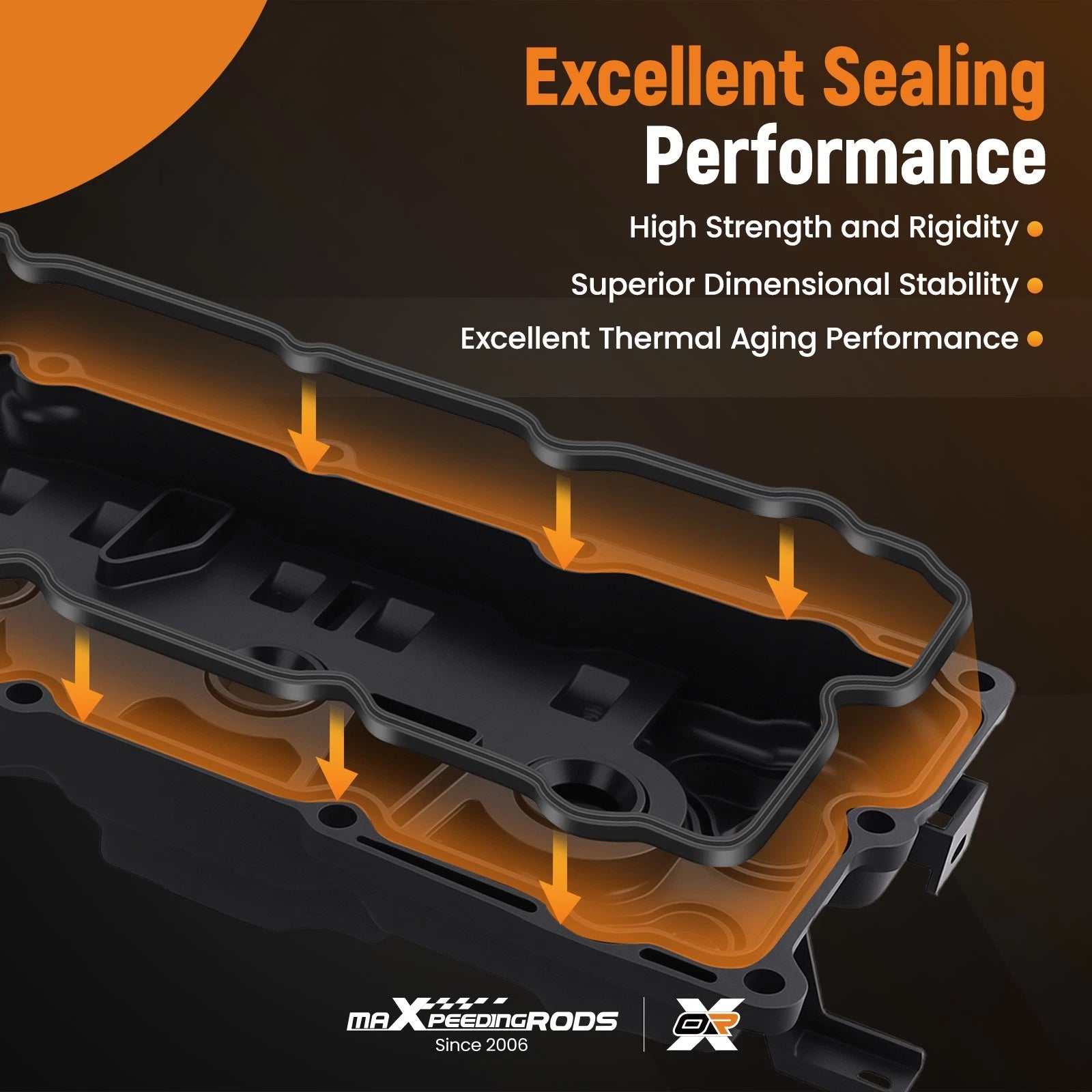 Left Right Valve Covers for Infiniti Nissan VQ35HR (2007–2013)
