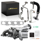 Turbo coolant oil return feed line for BMW 520i 528i 320i 328i X1 (2006–2015)