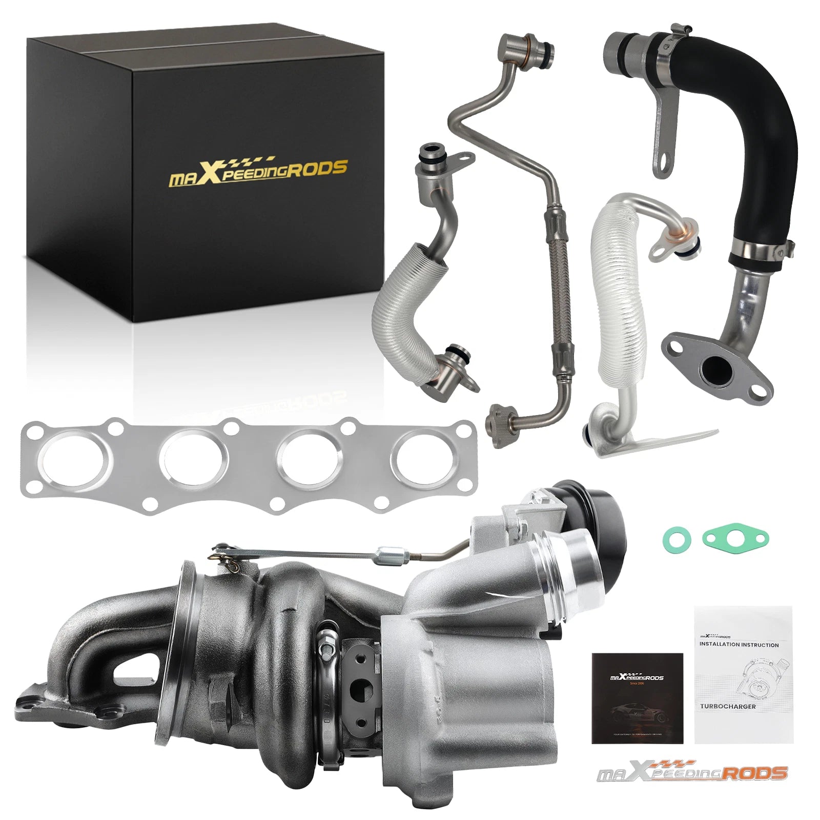 Turbo coolant oil return feed line for BMW 520i 528i 320i 328i X1 (2006–2015)