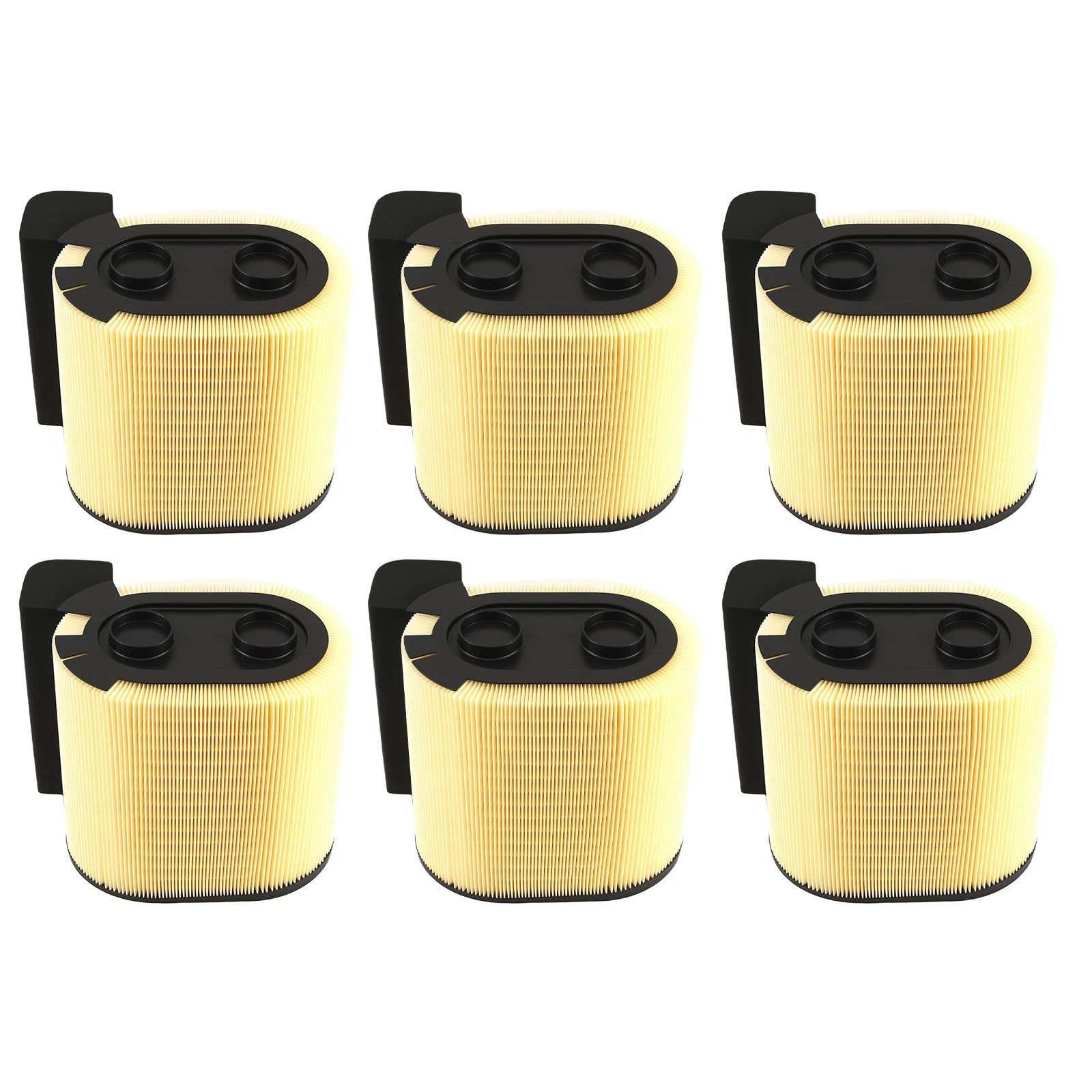 High Flow Air Filter for Ford F250 F350 F450 F550 Super Duty 6.7L (2017–2019)