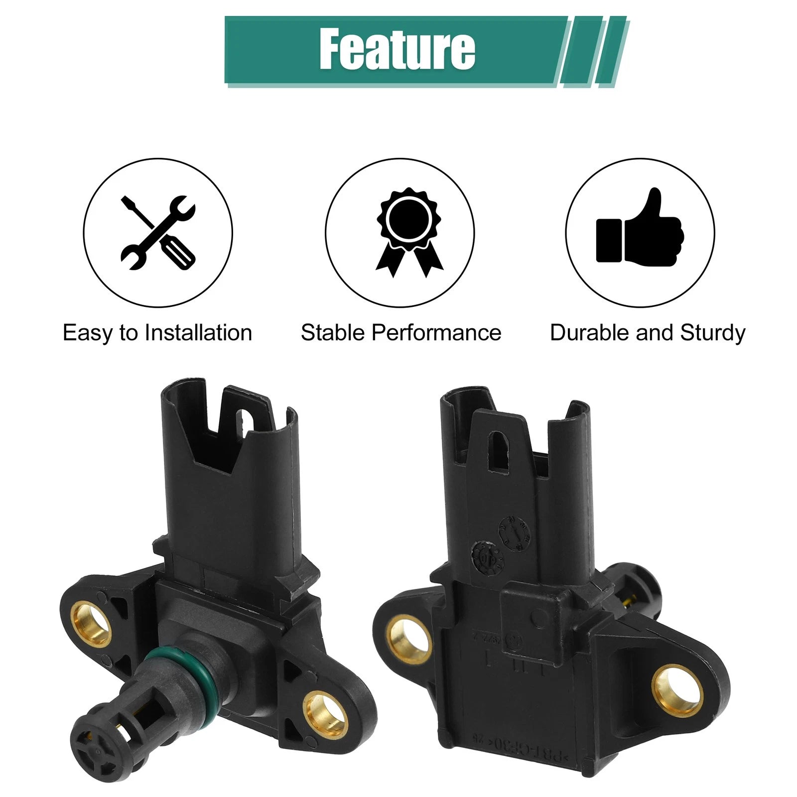 Intake Manifold Pressure MAP Sensor for BMW 135i (2008–2013) 13627585493 13627551429