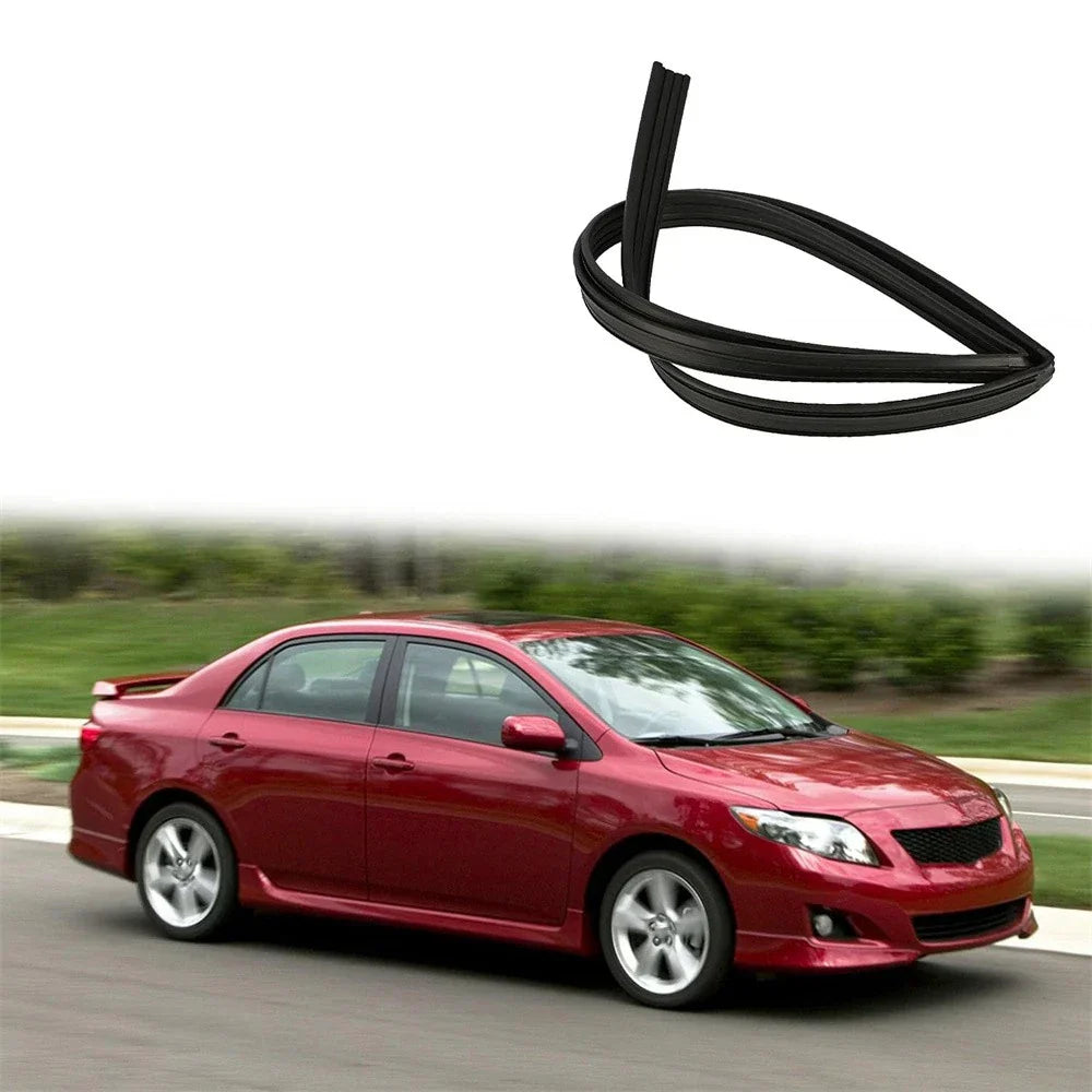 Front Left Door Glass Channel Felt Run for Toyota Corolla (2002-2008)
