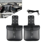 Saddlebags Luggage for Harley-Davidson Sportster, Honda, Yamaha (Universal)
