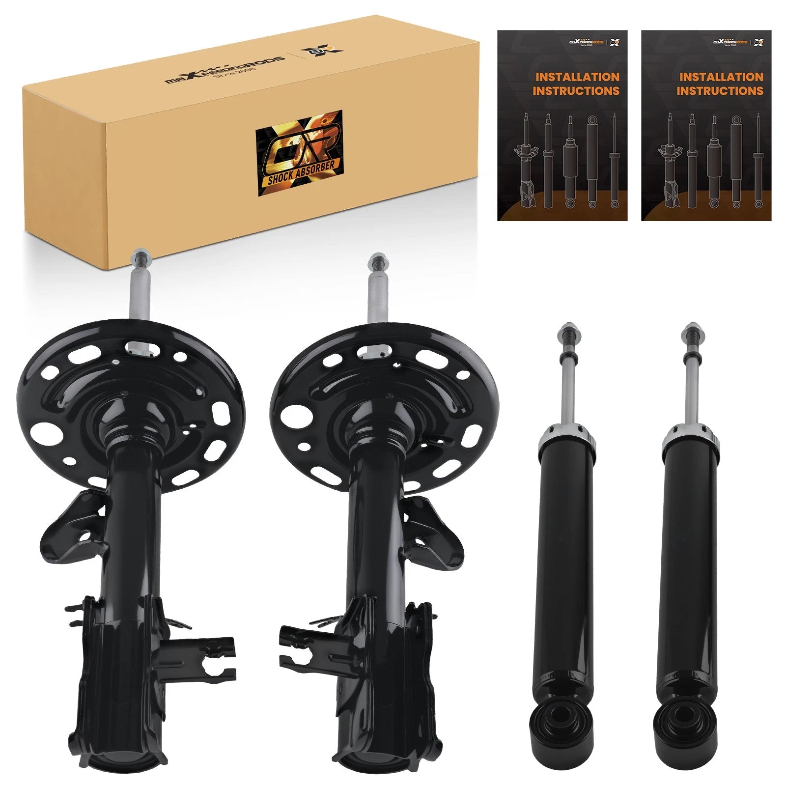 Front Strut + Rear Shock for Nissan Pathfinder (2013–2020)