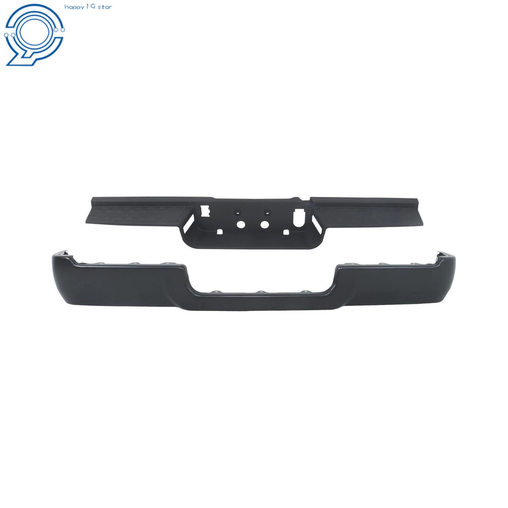 Steel Primered Rear Bumper Face Bar + Step Pad for RAM 2500 3500 (2019–2024)