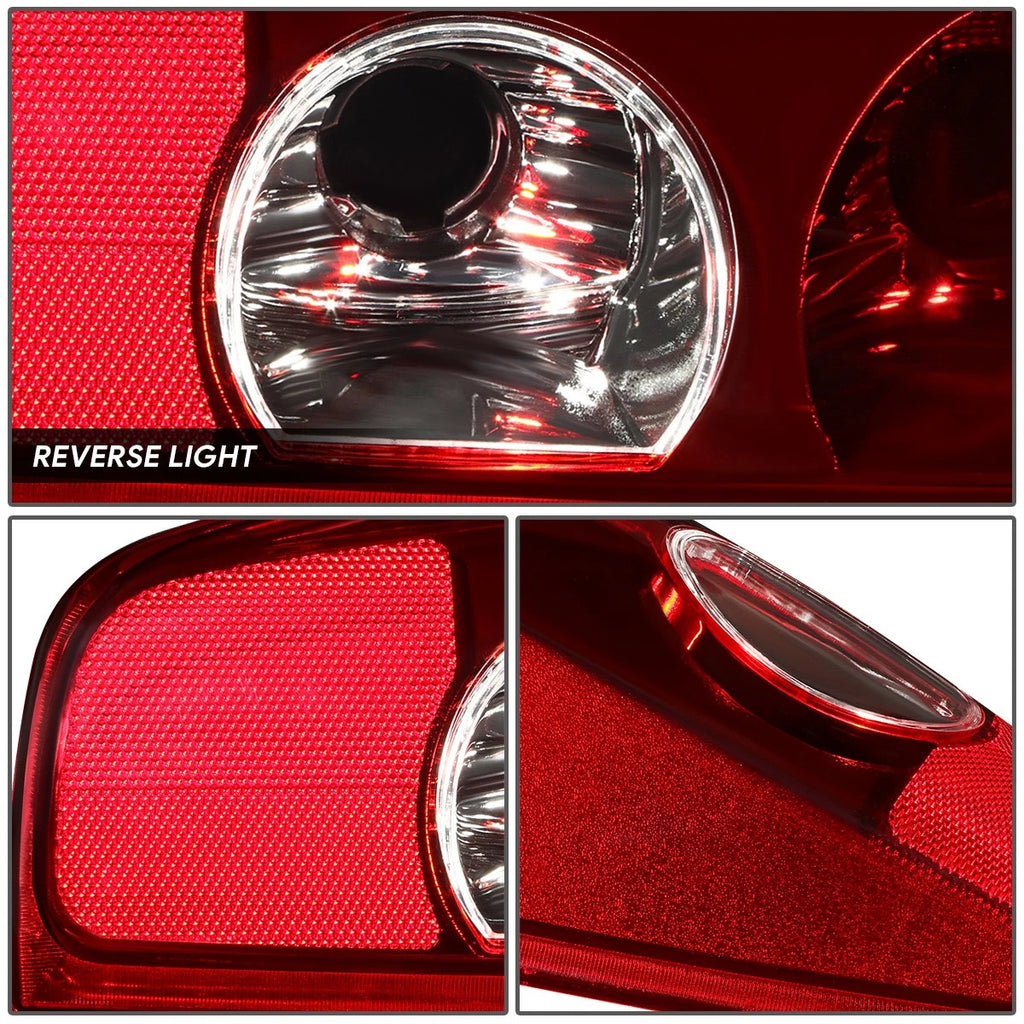 Left Driver Side Tail Brake Light Reverse Lamp Chrome for Colorado Canyon (2004–2012)