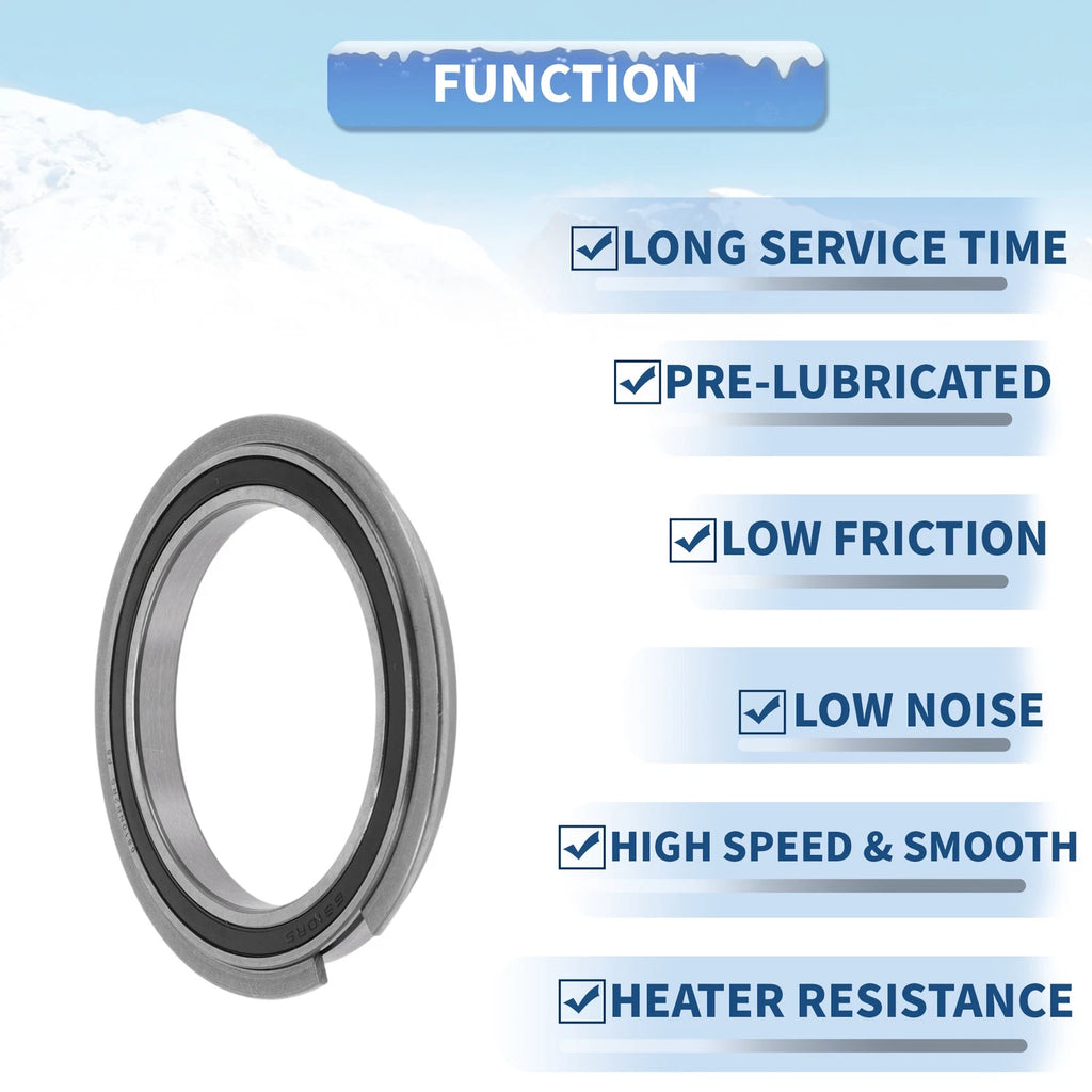 Deep Groove Ball Bearing 6810NR2RS for Scooter Skateboard (50x65x7mm)