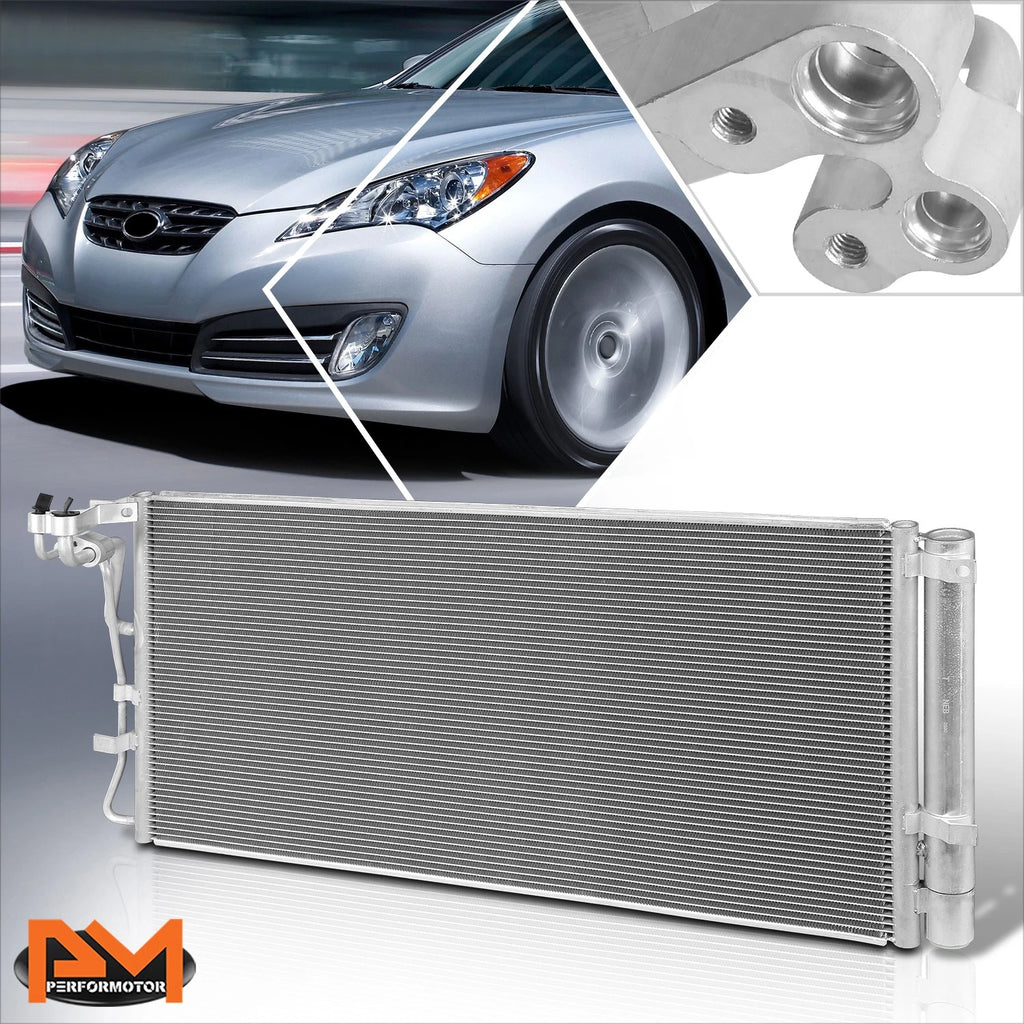 A/C Condenser for Genesis Coupe 3.8L (2010–2012) OE Style Aluminum Core