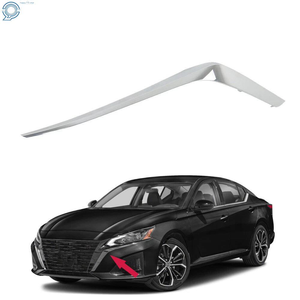Front Bumper Grille Molding for Nissan Altima (2023–2024) Right Side Chrome