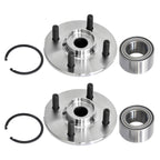 2X Front Wheel Bearing & Hub for Saturn SC1 SC2 SL SL1 (1994–2002)