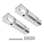 Fabricated Aluminum Valve Covers with Bolts for Chevy Small Block (283–327)