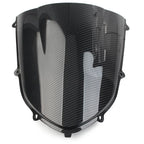 Black Carbon Fiber ABS Windshield for Kawasaki ZX-10R (2004-2005)